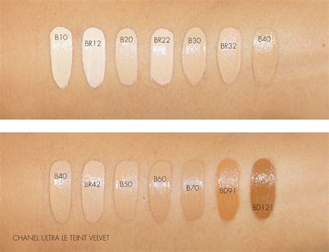 chanel foundation reviews le teint|chanel foundation color chart.